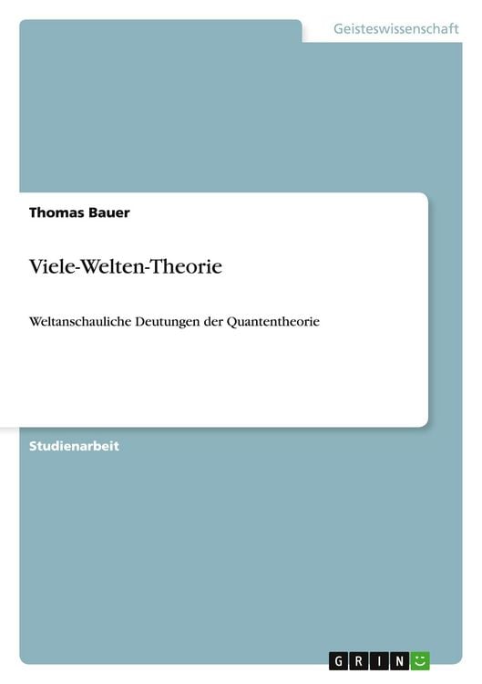 Produktbild: Viele-Welten-Theorie