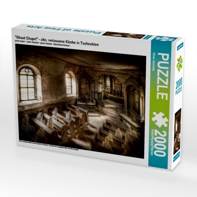 Produktbild: "Ghost Chapel" - alte, verlassene Kirche in Tschechien (Puzzle)