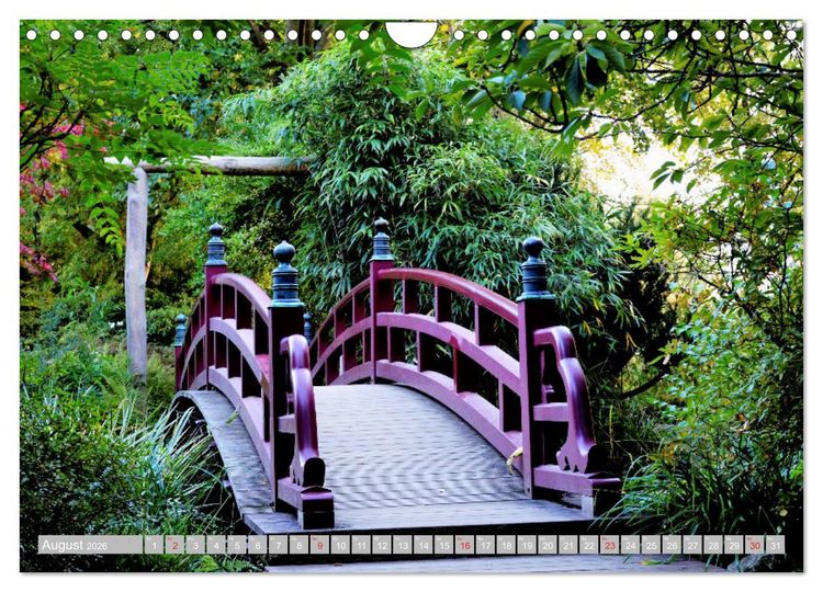 Produktbild: Fern&ouml;stlicher Zauber Japanischer Garten Leverkusen (Wandkalender 2026 DIN A4 quer), CALVENDO Monatskalender