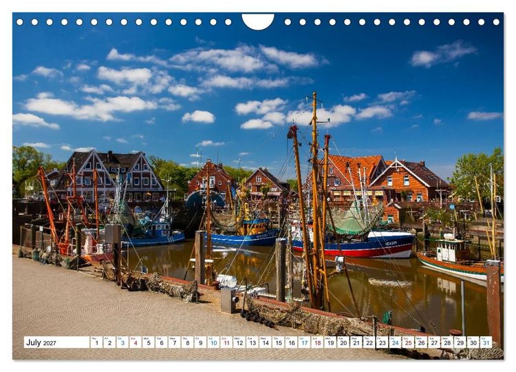 Produktbild: The German North Sea coast (Wall Calendar 2027 DIN A4 landscape), CALVENDO 12 Month Wall Calendar