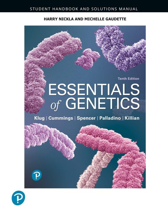Produktbild: Student Handbook and Solutions Manual for Essentials of Genetics