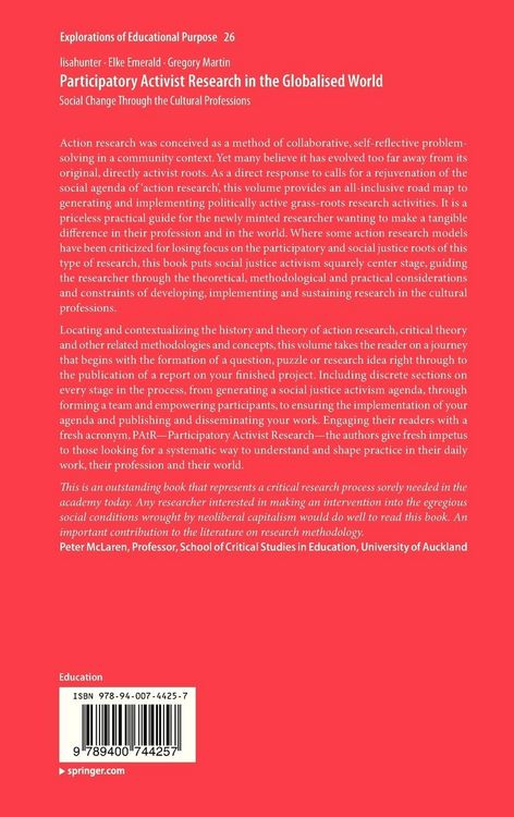 Produktbild: Participatory Activist Research in the Globalised World