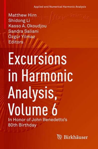 Produktbild: Excursions in Harmonic Analysis, Volume 6