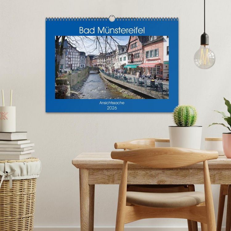 Produktbild: Bad M&uuml;nstereifel - Ansichtssache (Wandkalender 2026 DIN A3 quer), CALVENDO Monatskalender