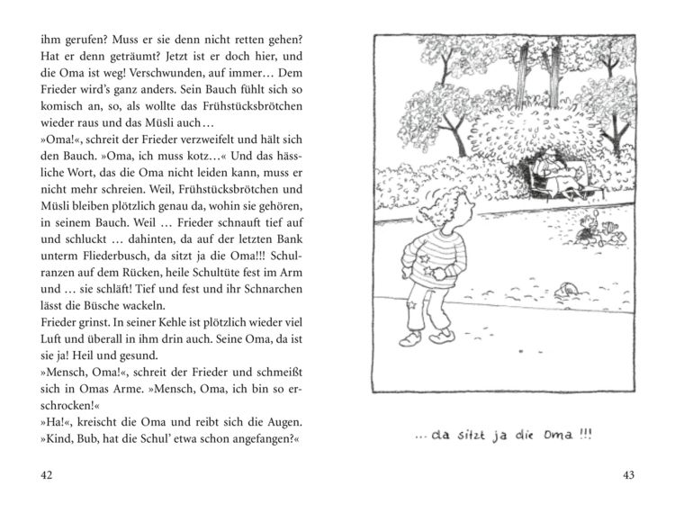 Produktbild: &raquo;Schule!&laquo;, schreit der Frieder, und die Oma, die kommt mit