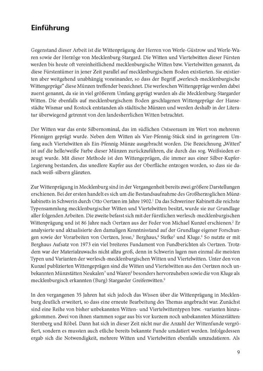 Produktbild: Die f&uuml;rstlichen Wittenpr&auml;gungen in Mecklenburg 1377/78&ndash;1430