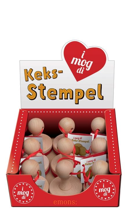 Produktbild: Keksstempel "I mog di"