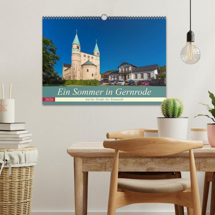Produktbild: Ein Sommertag in Gernrode (Wandkalender 2026 DIN A3 quer), CALVENDO Monatskalender