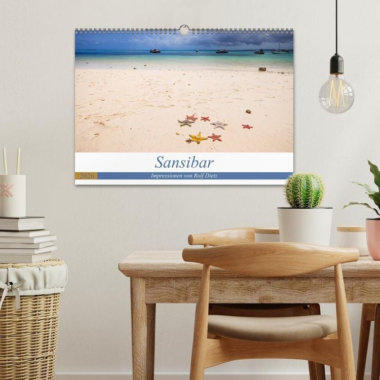 Produktbild: Sansibar - Impressionen von Rolf Dietz (Wandkalender 2026 DIN A3 quer), CALVENDO Monatskalender