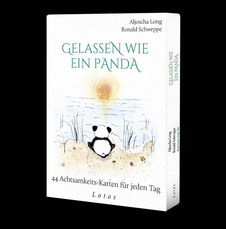 Produktbild: Gelassen wie ein Panda. 44 Achtsamkeits-Karten f&uuml;r jeden Tag