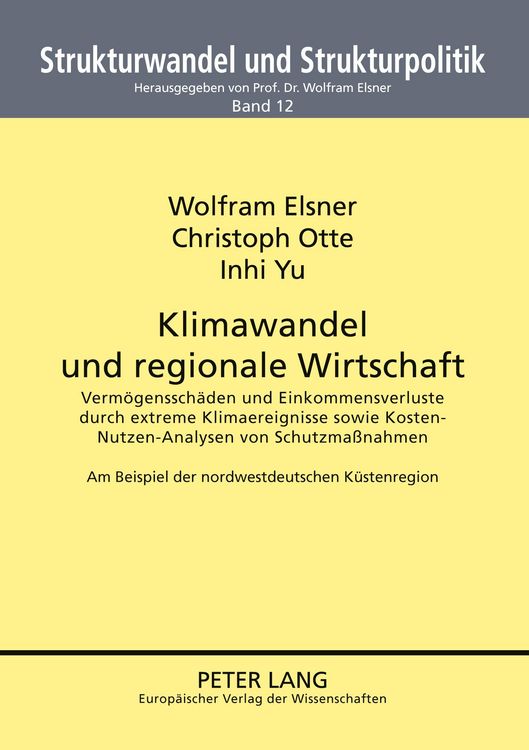Produktbild: Klimawandel und regionale Wirtschaft