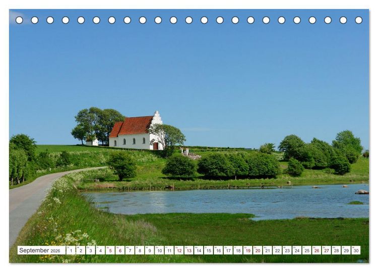 Produktbild: Sams&ouml; die d&auml;nische Trauminsel im Kattegat (Tischkalender 2026 DIN A5 quer), CALVENDO Monatskalender