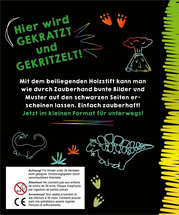 Produktbild: Kritzkratz-Spa&szlig; Dinosaurier