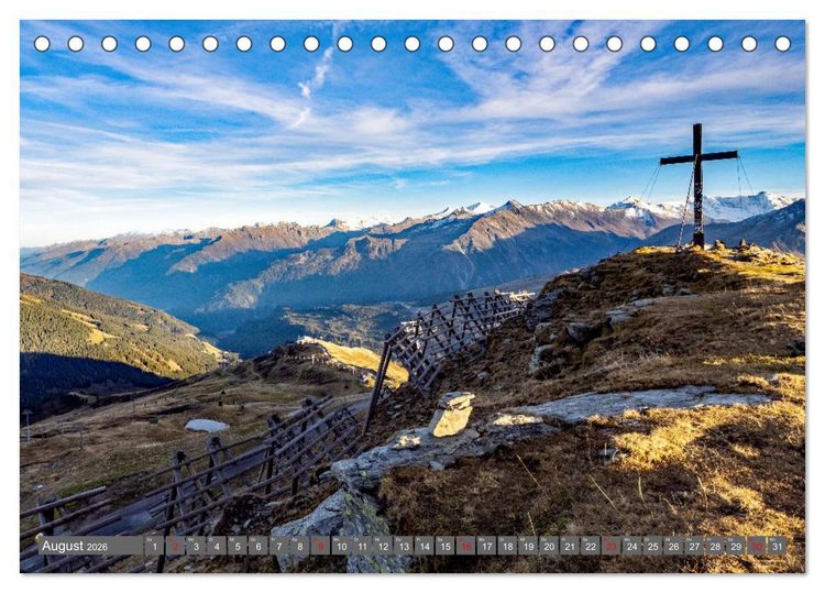 Produktbild: K&ouml;nigsleiten am Gerlospass (Tischkalender 2026 DIN A5 quer), CALVENDO Monatskalender