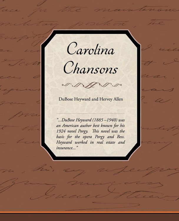 Produktbild: Carolina Chansons