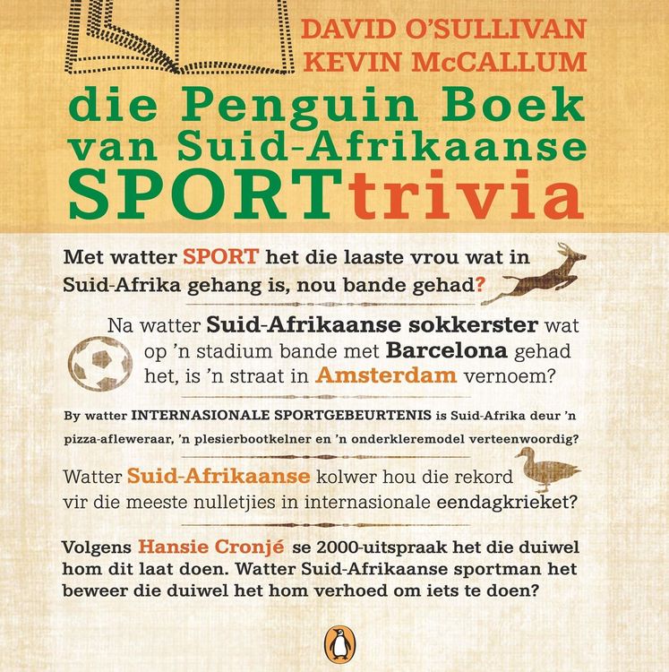 Produktbild: Die Penguin Boek van Sporttrivia