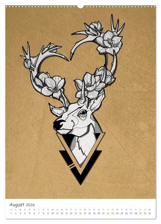 Produktbild: Fauna Fantastica (Wandkalender 2026 DIN A2 hoch), CALVENDO Monatskalender