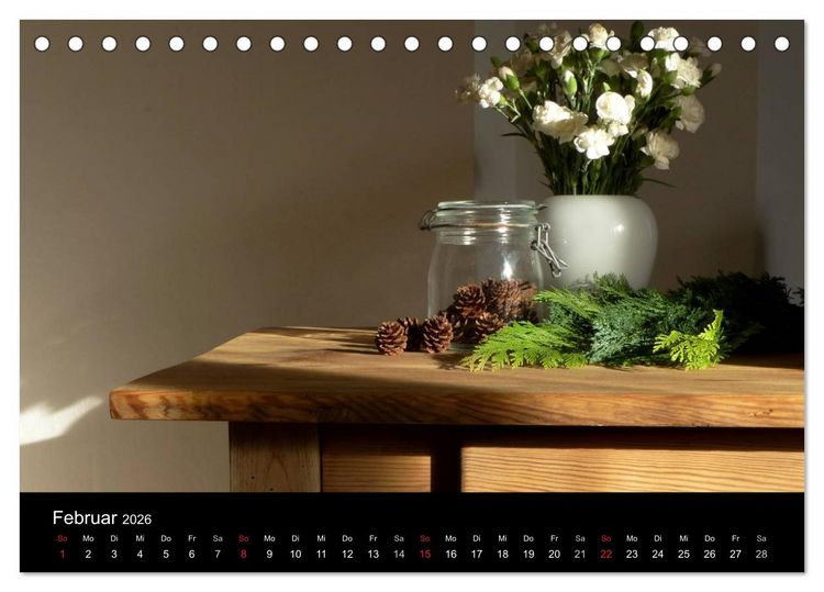 Produktbild: land und leben (Tischkalender 2026 DIN A5 quer), CALVENDO Monatskalender