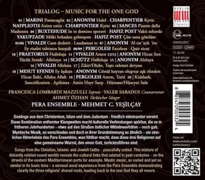 Produktbild: Trialog-Music For The One God