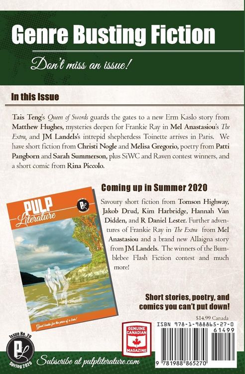 Produktbild: Pulp Literature Spring 2020