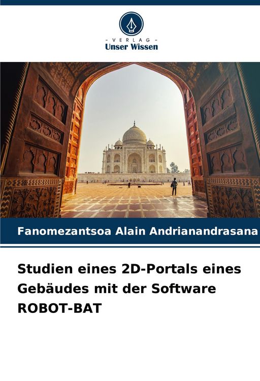 Produktbild: Studien eines 2D-Portals eines Geb&auml;udes mit der Software ROBOT-BAT