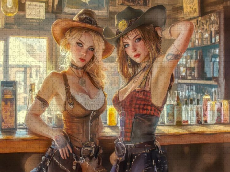 Produktbild: CALVENDO Puzzle Le Far West | 2000 Teile Lege-Gr&ouml;&szlig;e 90x67cm Foto-Puzzle f&uuml;r gl&uuml;ckliche Stunden