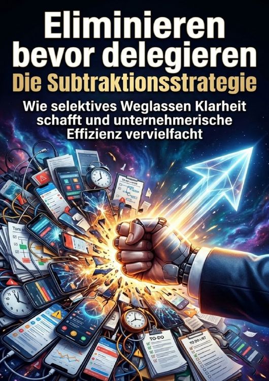 Produktbild: Eliminieren bevor delegieren: Die Subtraktionsstrategie