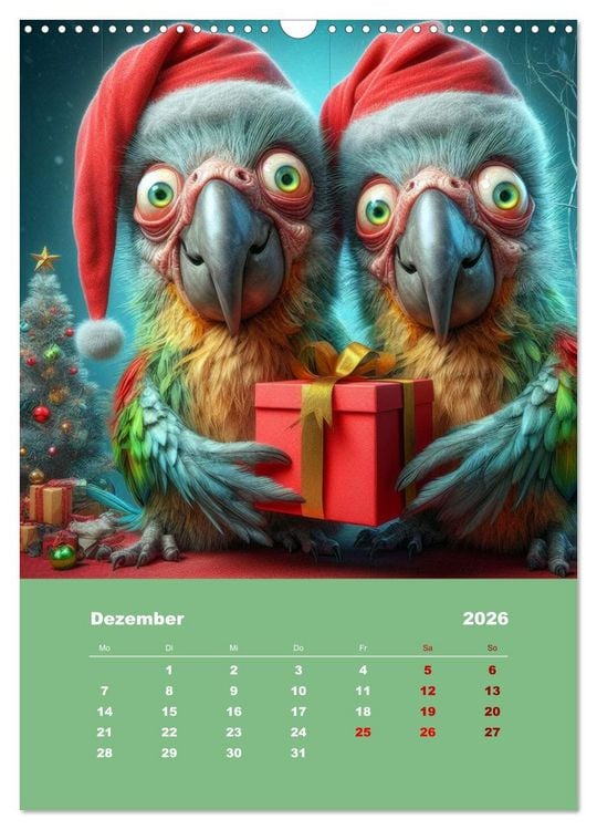 Produktbild: Waldo und Stefler (Wandkalender 2026 DIN A3 hoch), CALVENDO Monatskalender