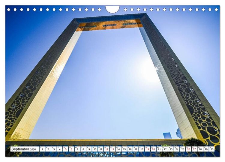 Produktbild: Wundervolles Dubai (Wandkalender 2026 DIN A4 quer), CALVENDO Monatskalender