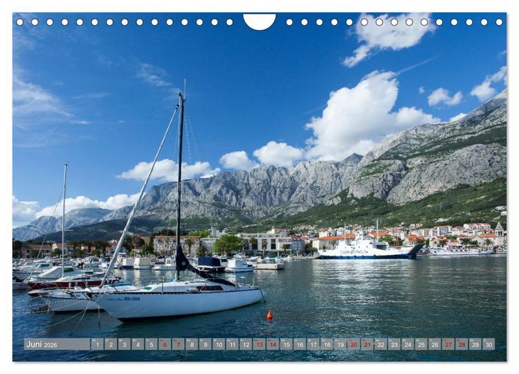 Produktbild: Dalamtinische K&uuml;ste - Momente einer Reise (Wandkalender 2026 DIN A4 quer), CALVENDO Monatskalender