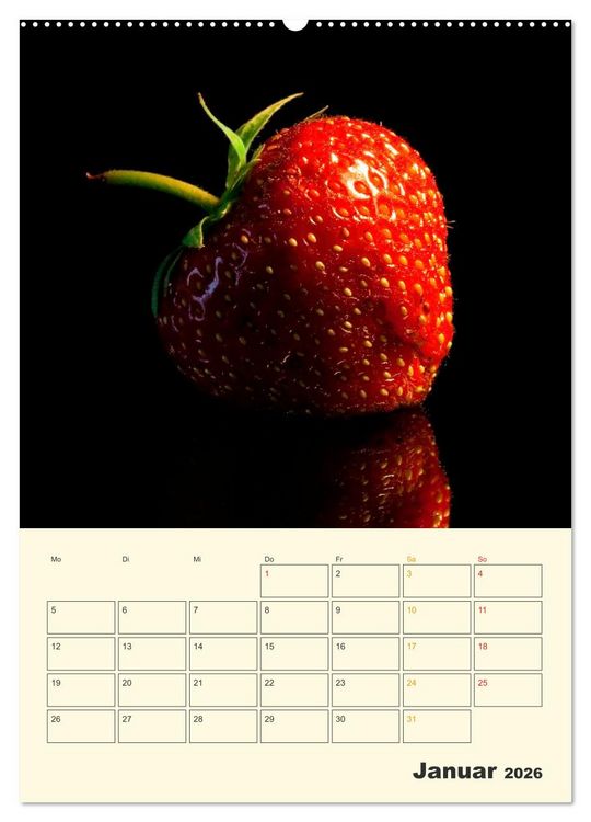 Produktbild: Allerlei Fr&uuml;chte (hochwertiger Premium Wandkalender 2026 DIN A2 hoch), Kunstdruck in Hochglanz