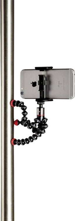 Produktbild: JOBY GripTight™ONE GP Magnetic Impulse™ Stativ-Set 1/4 Zoll Schwarz inkl. Smartphonehalter