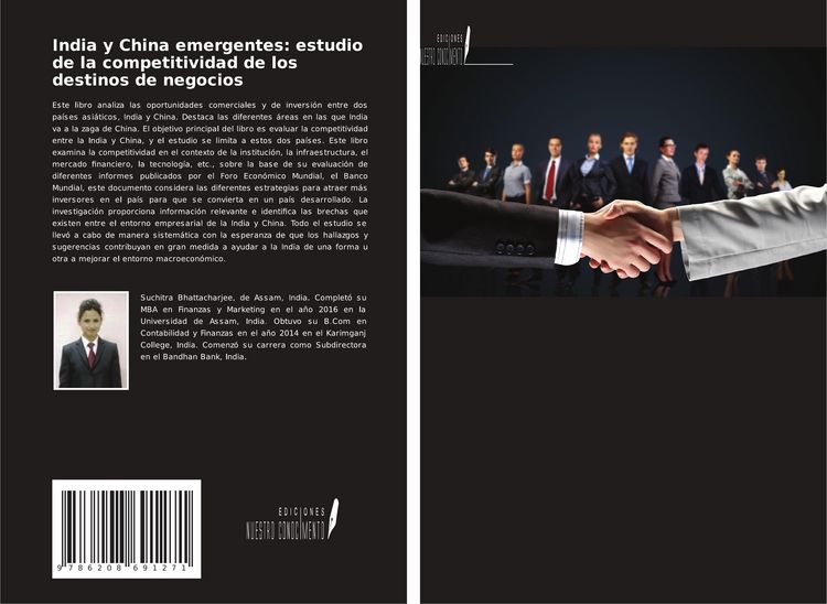 Produktbild: India y China emergentes: estudio de la competitividad de los destinos de negocios