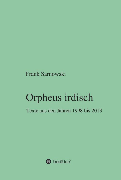 Produktbild: Orpheus irdisch