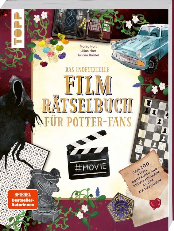 Produktbild: Das inoffizielle Film-Rätselbuch für Potter-Fans. Über 100 Rätsel, Quizfragen und Knobelaufgaben zu den Kino-Erfolgen