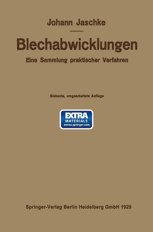 Produktbild: Die Blechabwicklungen