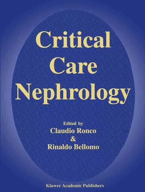 Produktbild: Critical Care Nephrology