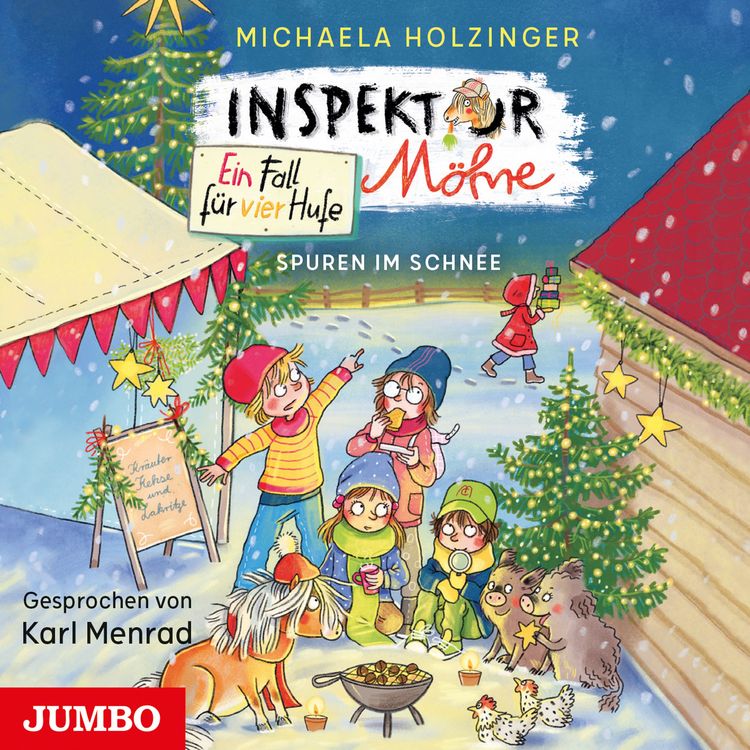 Produktbild: Inspektor M&ouml;hre - Ein Fall f&uuml;r vier Hufe. Spuren im Schnee [Band 4 (Ungek&uuml;rzt)]