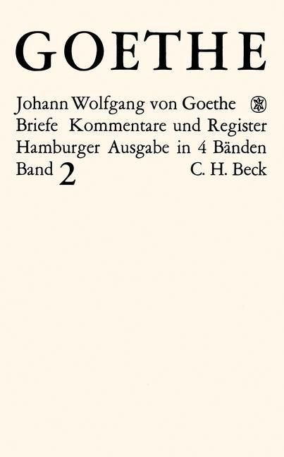 Produktbild: GOETHE, JOHANN WOLFGANG V.: BRIEFE, II