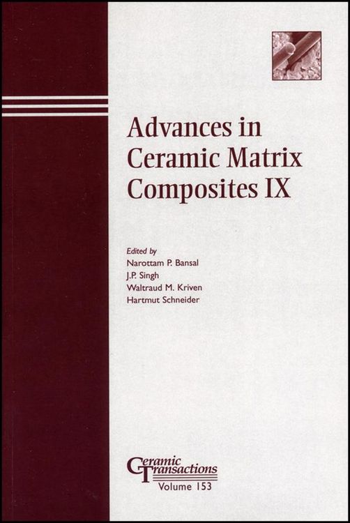 Produktbild: Advances in Ceramic Matrix Composites IX