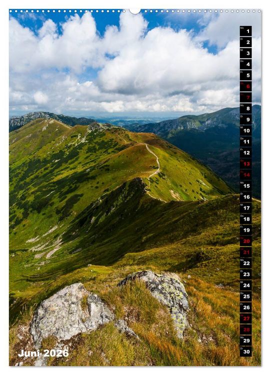Produktbild: Impressionen aus der Tatra (Wandkalender 2026 DIN A2 hoch), CALVENDO Monatskalender