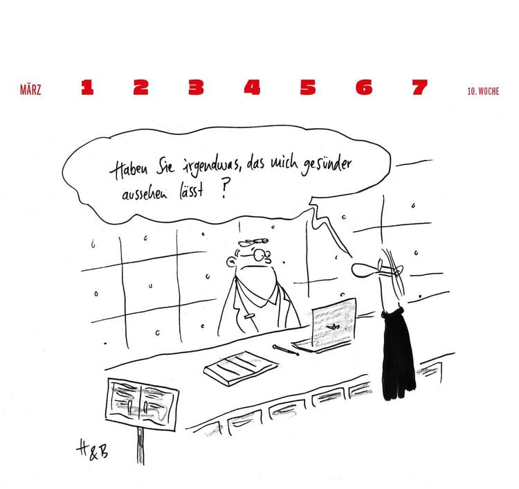 Produktbild: Hauck & Bauer Postkartenkalender 2027
