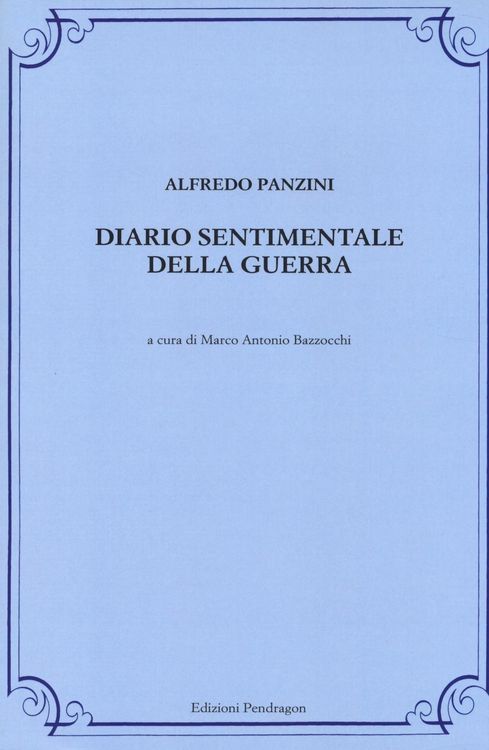 Produktbild: Diario sentimentale della guerra