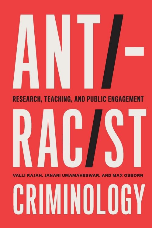 Produktbild: Anti-Racist Criminology