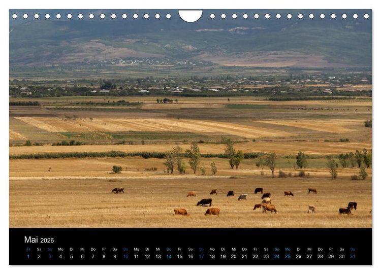 Produktbild: Georgien (Wandkalender 2026 DIN A4 quer), CALVENDO Monatskalender