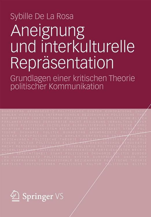 Produktbild: Aneignung und interkulturelle Repr&auml;sentation
