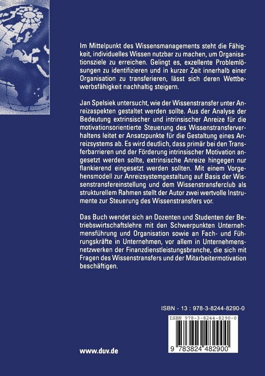 Produktbild: Motivationsorientierte Steuerung des Wissenstransferverhaltens