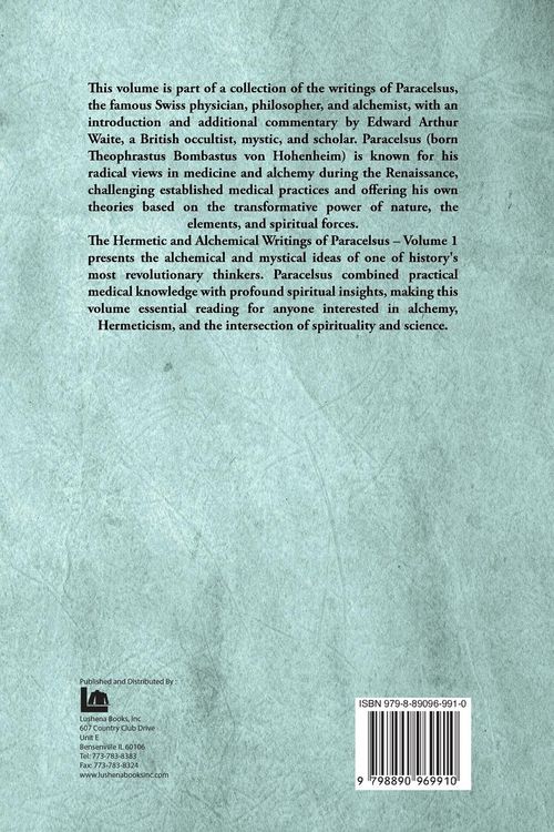 Produktbild: The Hermetic and Alchemical Writings of Paracelsus- Volume 1