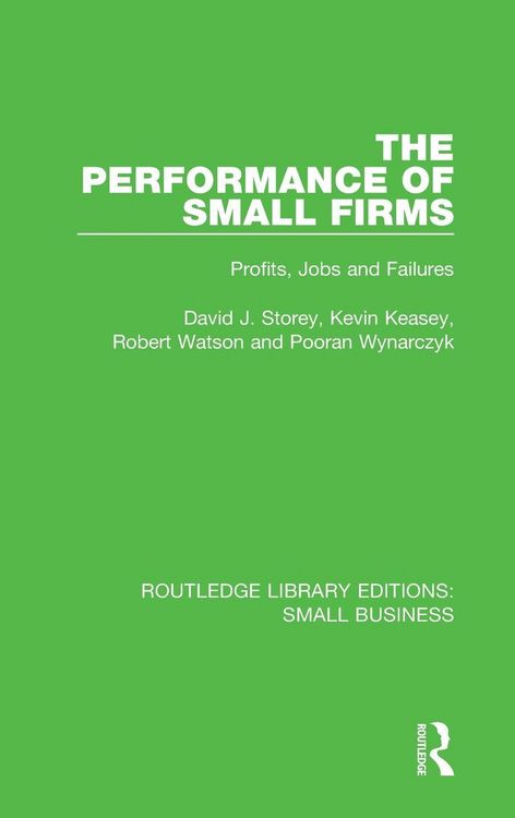 Produktbild: The Performance of Small Firms