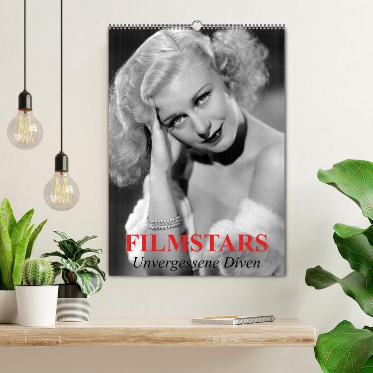 Produktbild: Filmstars - Unvergessene Diven (Wandkalender 2026 DIN A2 hoch), CALVENDO Monatskalender